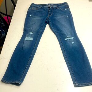 Old Navy mid rise skinny jeans 10 petite